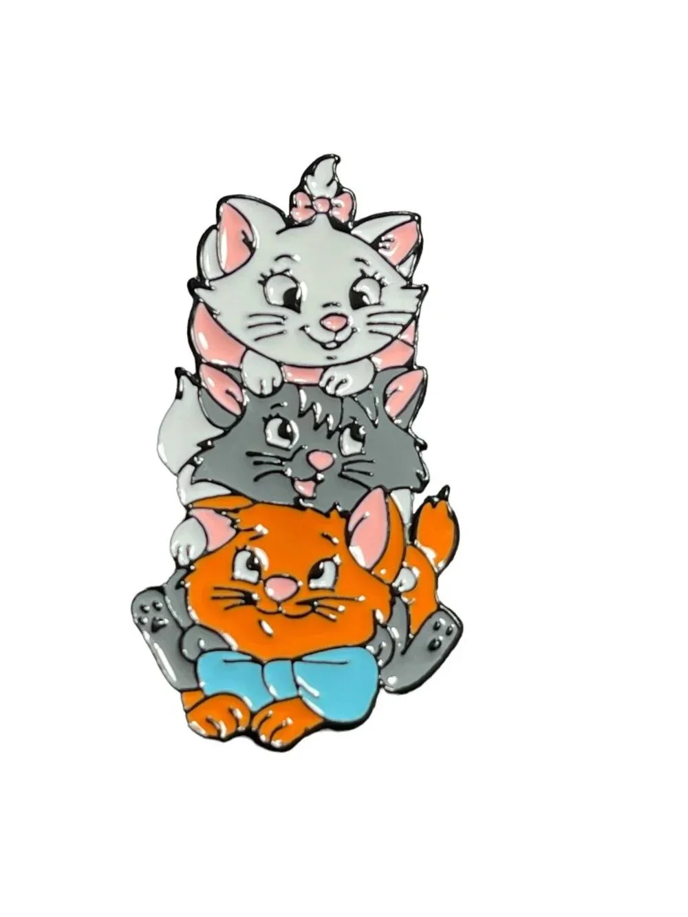 Marie Kitten Lapel Pin Toulouse Berlioz Cat Aristocrat Badge Brooch Jewelry Pin